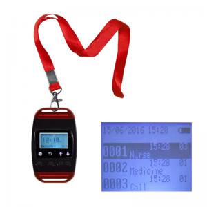 Nurse call pager wrist system