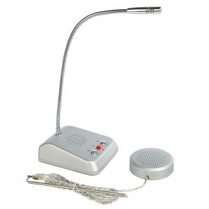 bank counter window intercom