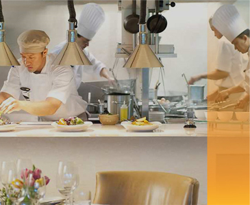 نظام النادل دعوة المطبخ